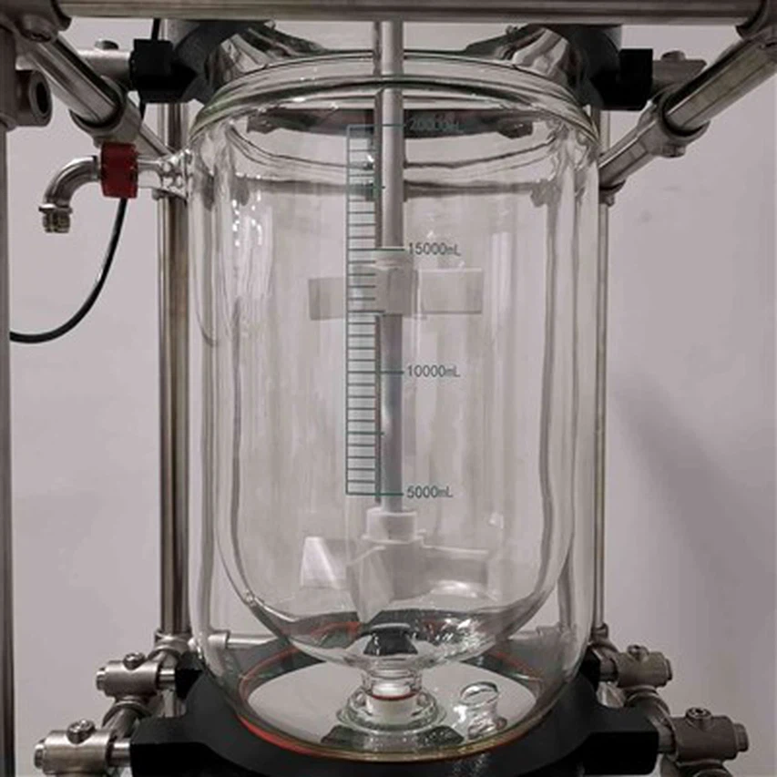 100l Glass Reactor | Shaanxi achieve chem 100l Glass Reactor | Shaanxi achieve chem